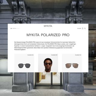 Mykita Website Screenshot
